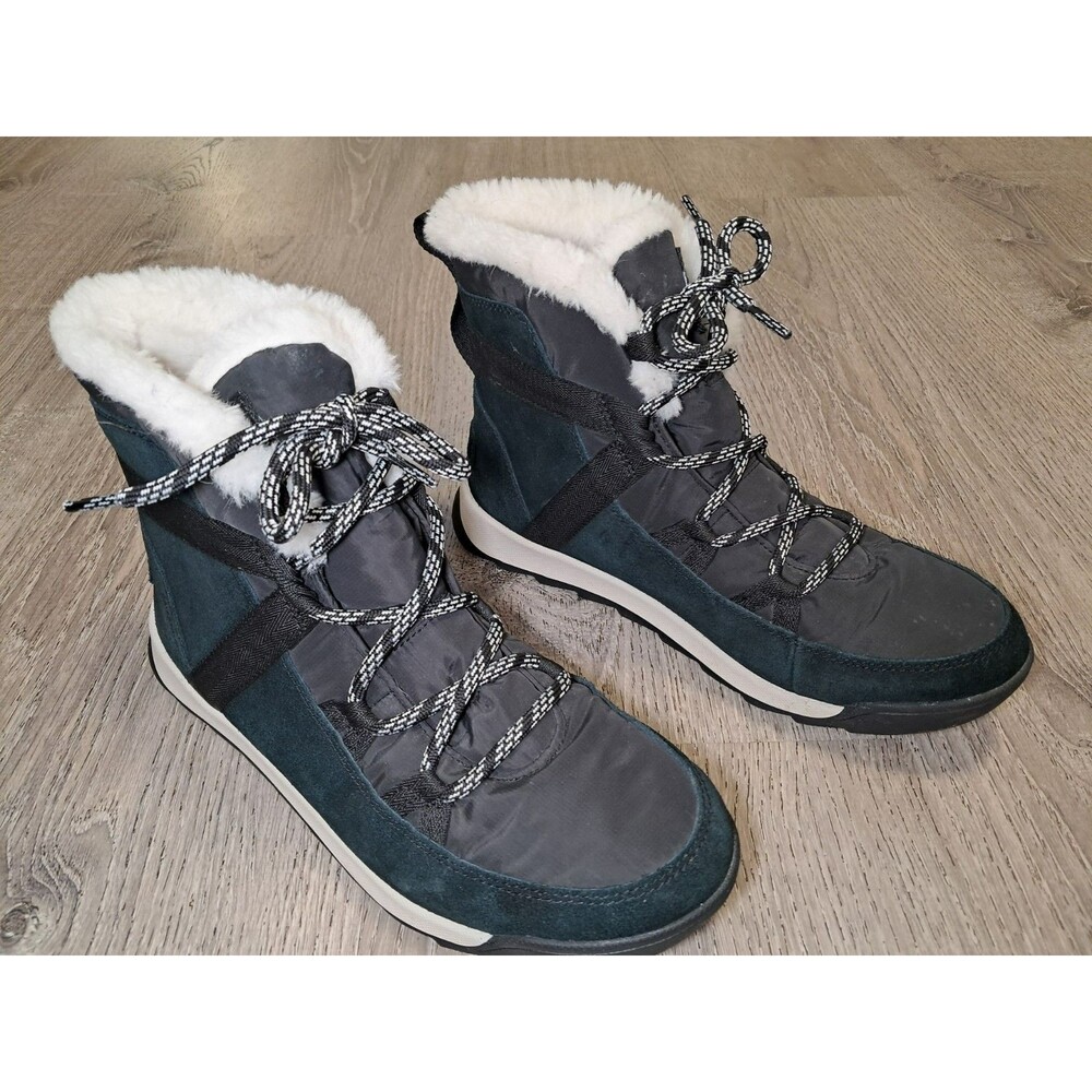 Sorel Black and Gray Winter Boots